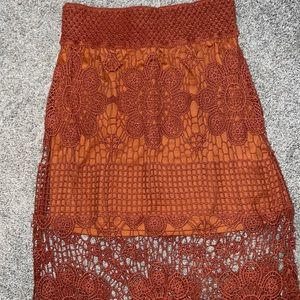 Dainty hooligan maxi skirt